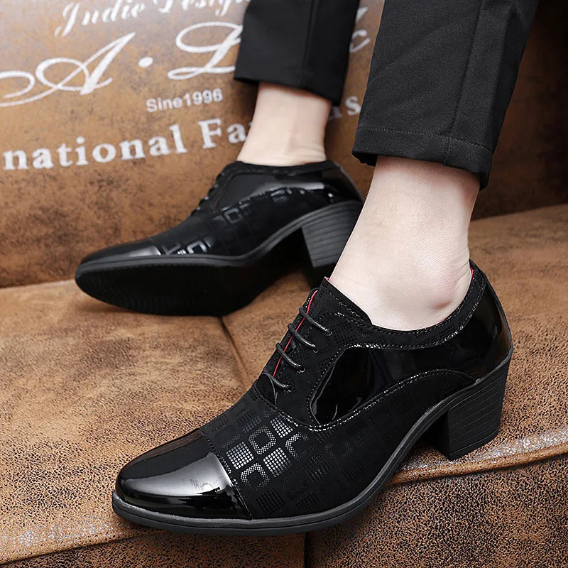 Luxury Men’s Dress Shoes – Pointed Toe Oxford for Parties