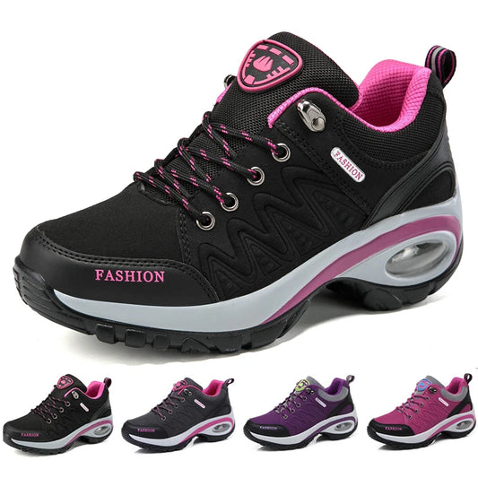 Ladies’ Chunky Wedge Sneakers – Designer Casual Sports Shoes