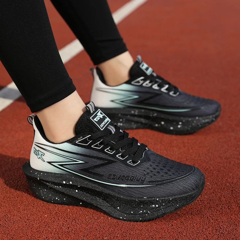 Lightweight Carbon Plate Running Shoes – Men’s & Women’s Athletic Sneakers for Marathon, Walking & Training
