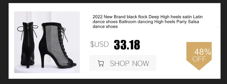 Ladies’ Latin Dance Heels – High Stiletto Party Shoes