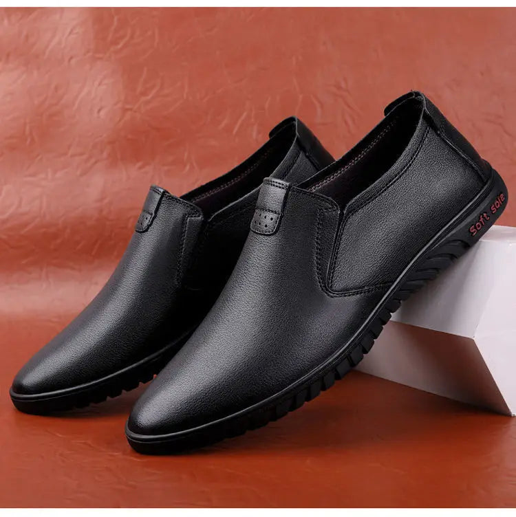 Men’s Classic Leather Dress Shoes – Office & Party Style