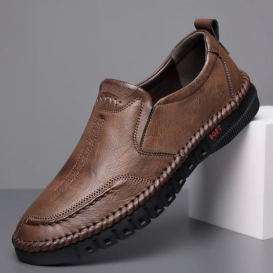 Men’s Business Casual Loafers – Comfortable Leather Shoes