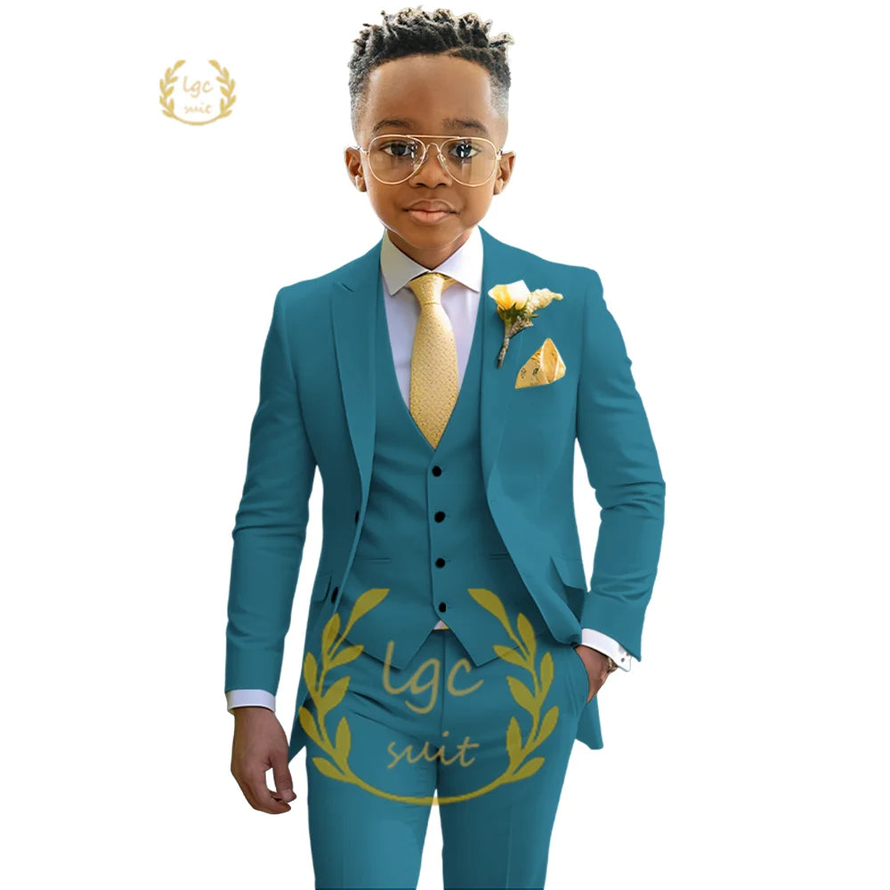 Boys’ Dress Suit – Ivory Wedding & Dinner Ceremony Outfit