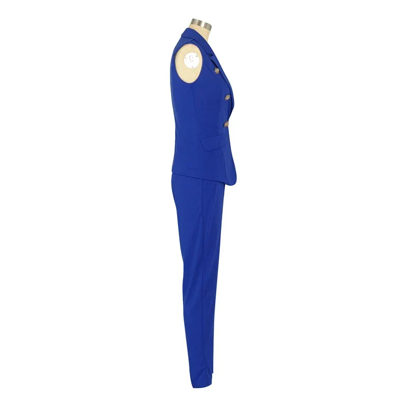 AMEHE Women’s 2-Piece Office Matching Suit Set