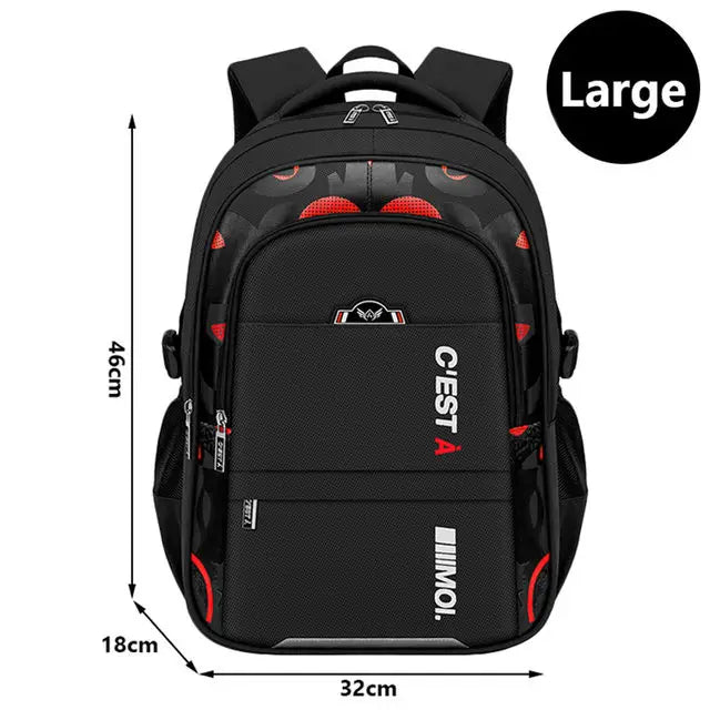 Boys School Backpack – Durable & Spacious for Kids & Teens