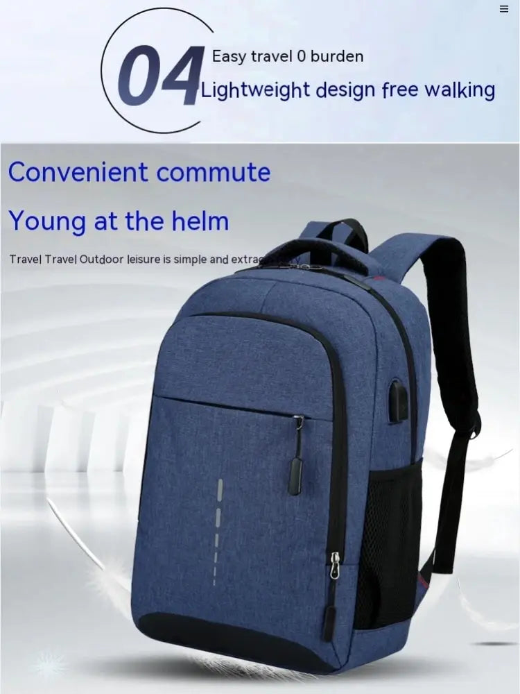 Male & Female BackPack Large Capacity Simple Fashion Travel Student Computer Bag