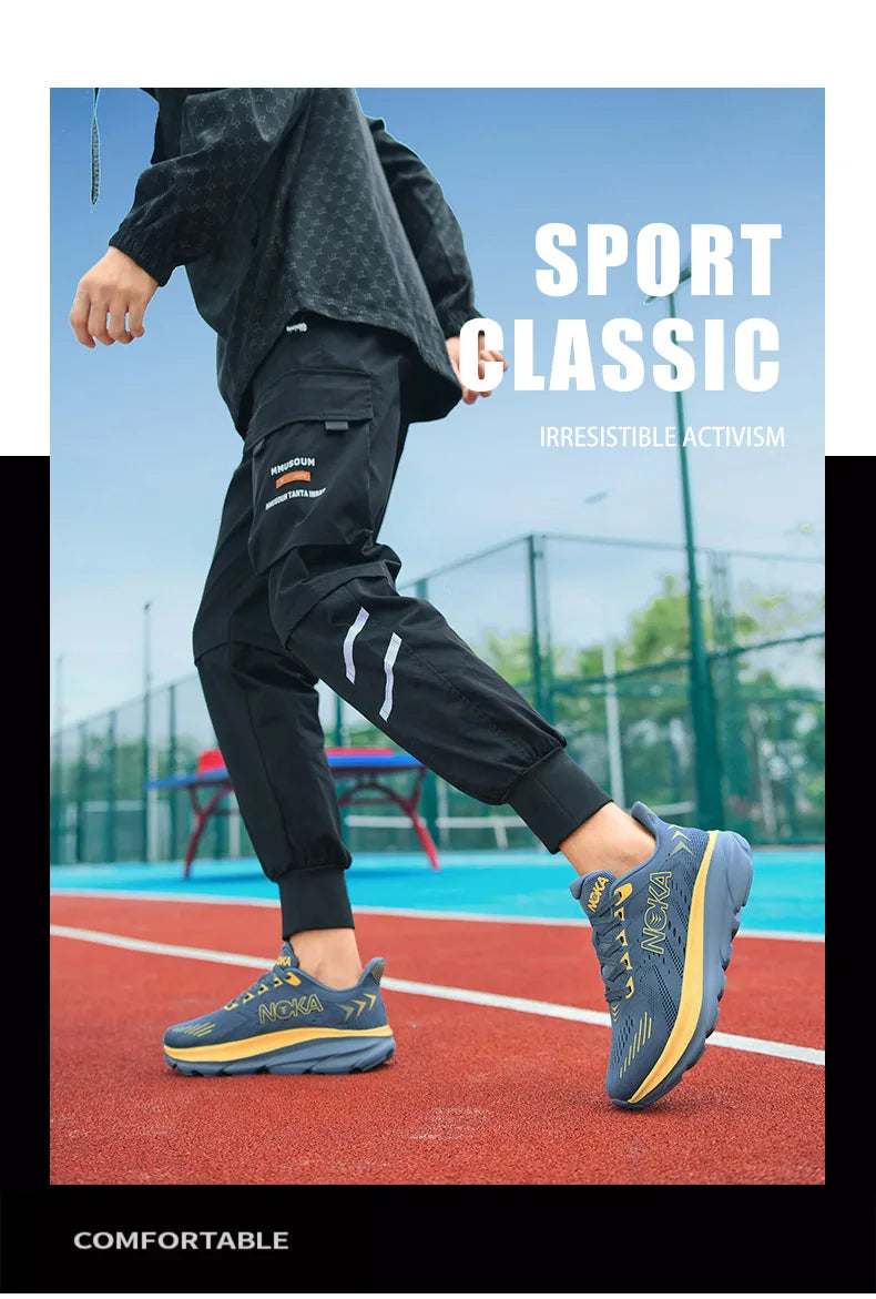 Men's & Women's Chunky Running Shoes – Lightweight Breathable Sneakers for Basketball, Hiking & Walking