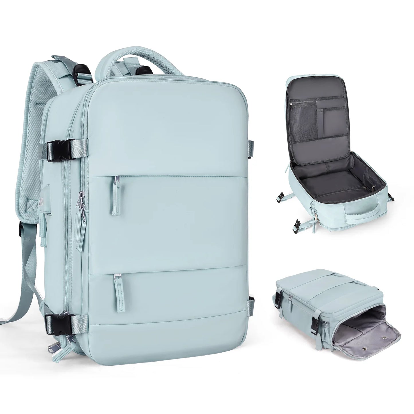 Women’s TSA-Approved Travel Laptop Backpack – Carry-On Weekender Bag