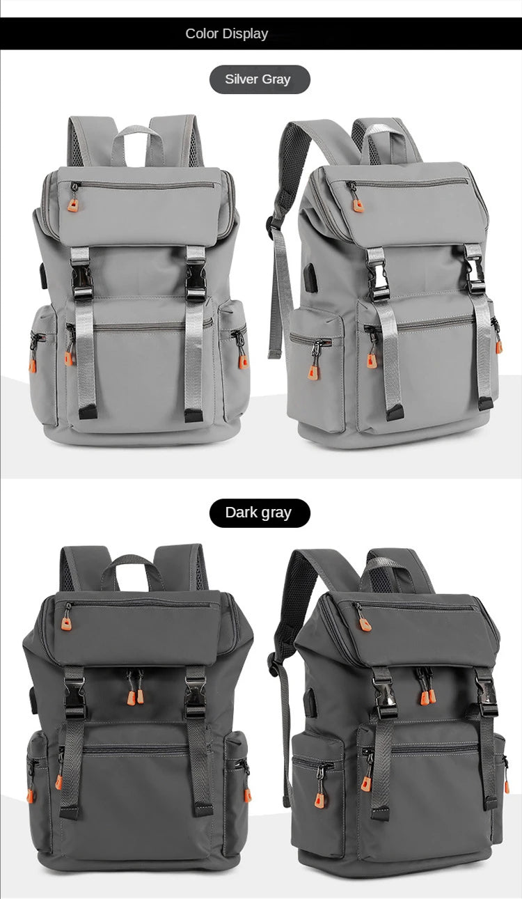 Men’s Travel & Business Backpack – Large Capacity Laptop Bag