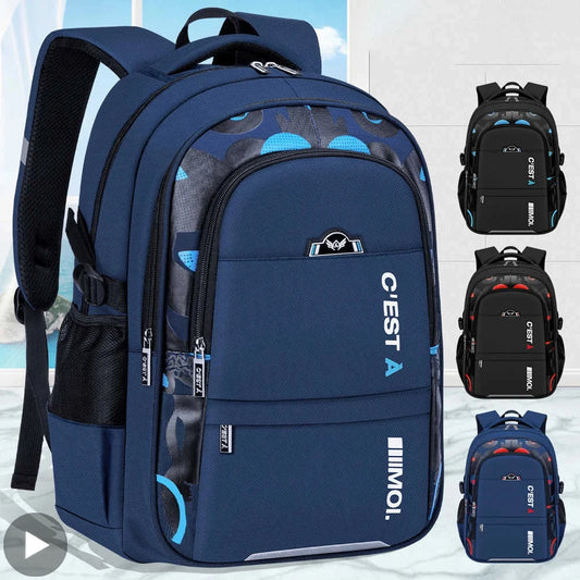 Boys School Backpack – Durable & Spacious for Kids & Teens