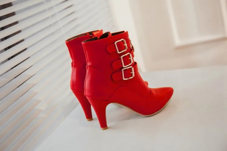 Elegant Women’s High Heel Boots – Big Size Available