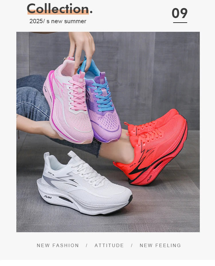 Lightweight Running Shoes – Men’s Breathable Non-Slip Marathon Sneakers for Walking, Training & Outdoor Sports