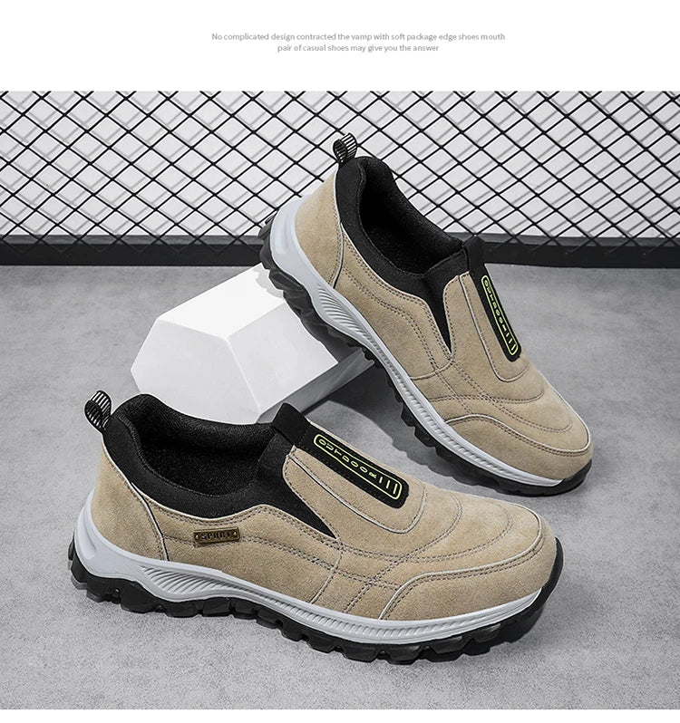 Men’s Lightweight Walking Shoes – Non-Slip Outdoor Hiking Sneakers for Comfort & Casual Wear