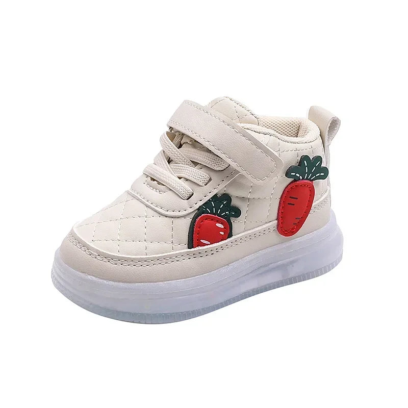 Boys & Girls Light-Up Sneakers – Cute, Soft Sole Shoes