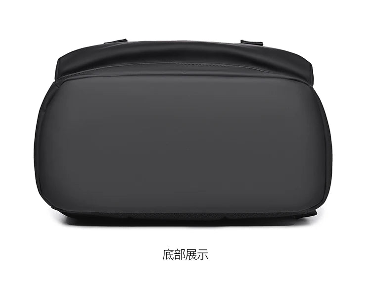 Men's Black Fashion Backpack – Spacious & Durable for Business & Travel