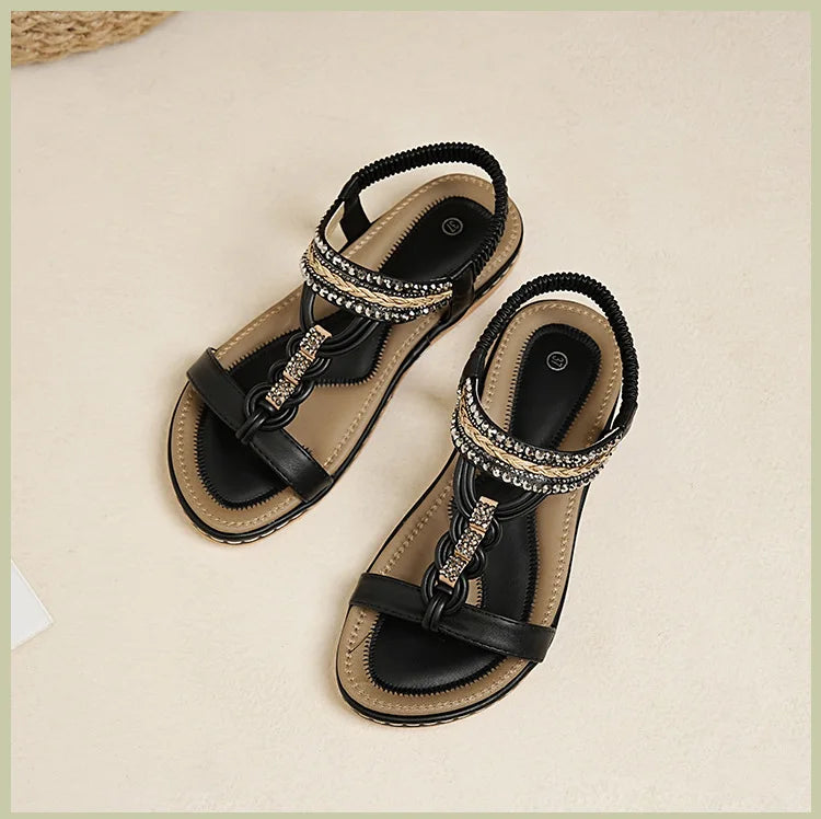 Women’s Soft Sole Sandals – Breathable, Anti-Slip Flats