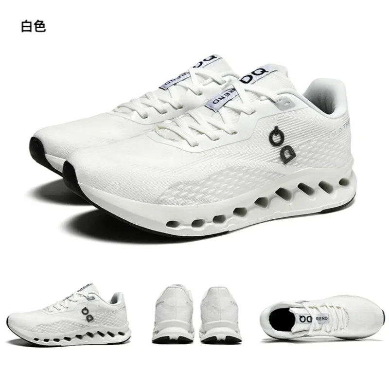 Fashion Cushioning Running Shoes – Lightweight Breathable Tennis & Sports Sneakers for Menual Walking Footwear