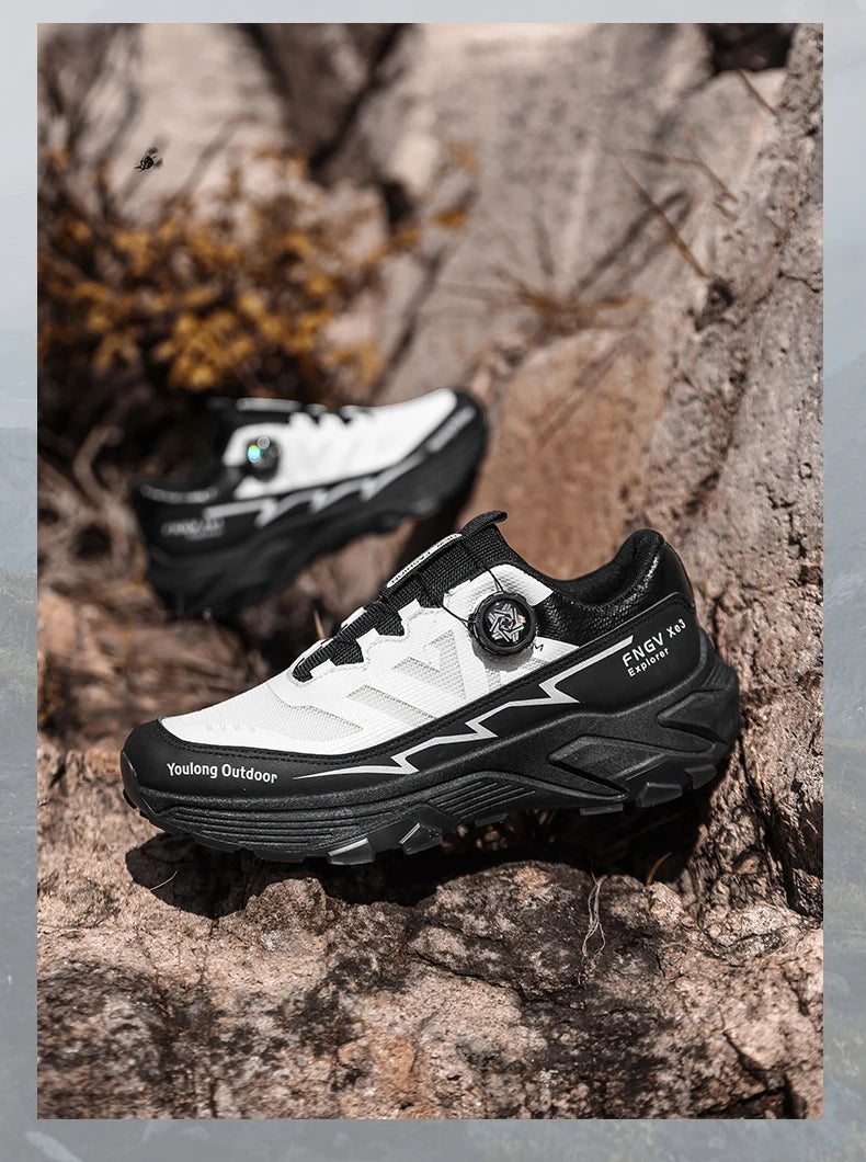 Men’s Running Shoes 2026 – Breathable Mesh Hiking & Walking Sneakers for Outdoor Sports & Cushion Comfort