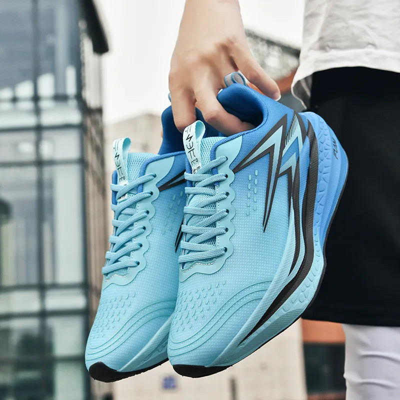 Carbon Plate Running Shoes – Marathon Athletic Sneakers for Men & Women, Lightweight Breathable Sports & Walking Shoes