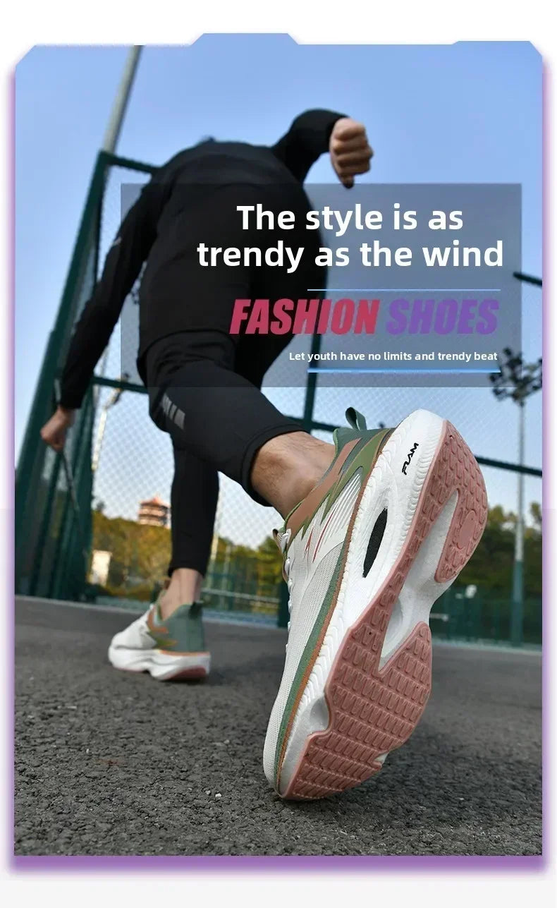 Men’s Sport Running Shoes – Lightweight Breathable Sneakers for Walking, Training & Casual Wear