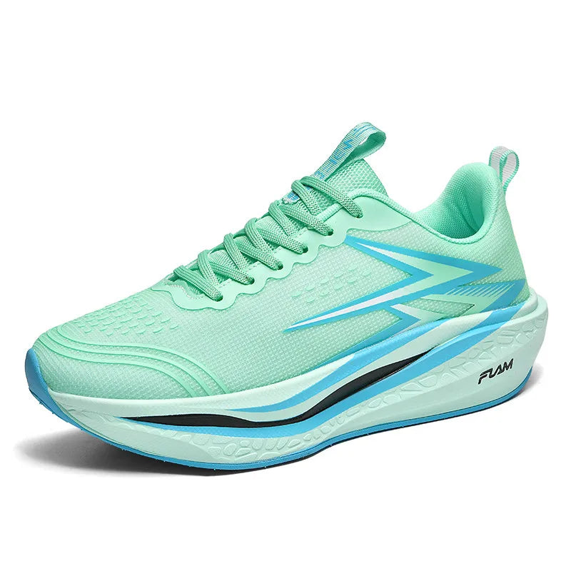 Carbon Plate Running Shoes – Marathon Athletic Sneakers for Men & Women, Lightweight Breathable Sports & Walking Shoes