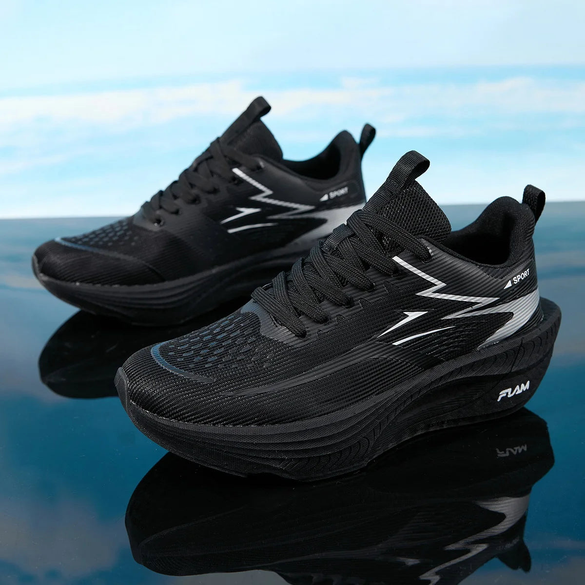Lightweight Running Shoes – Men’s & Women’s Breathable Non-Slip Sneakers for Marathon, Walking & Outdoor Training