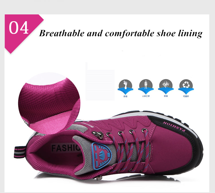 Ladies’ Chunky Wedge Sneakers – Designer Casual Sports Shoes