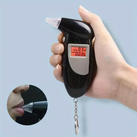 Digital Breath Alcohol Tester – Portable Blood Alcohol Content Analyzer with LCD Display