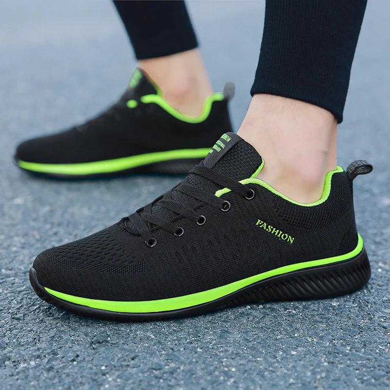 Men’s Breathable Running Shoes – Lightweight Non-Slip Athletic Sneakers for Walking, Gym, Training & Casual Wear