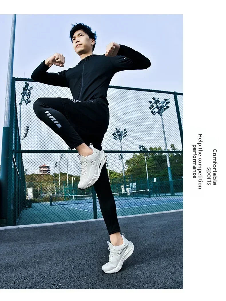 High-Quality Platform Running Shoes – Men’s & Women’s Breathable Non-Slip Sneakers for Walking, Basketball & Training