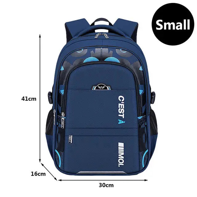 Boys School Backpack – Durable & Spacious for Kids & Teens