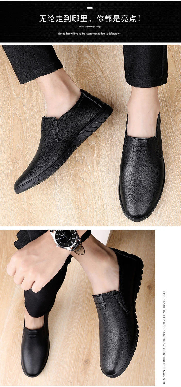 Men’s Classic Leather Dress Shoes – Office & Party Style