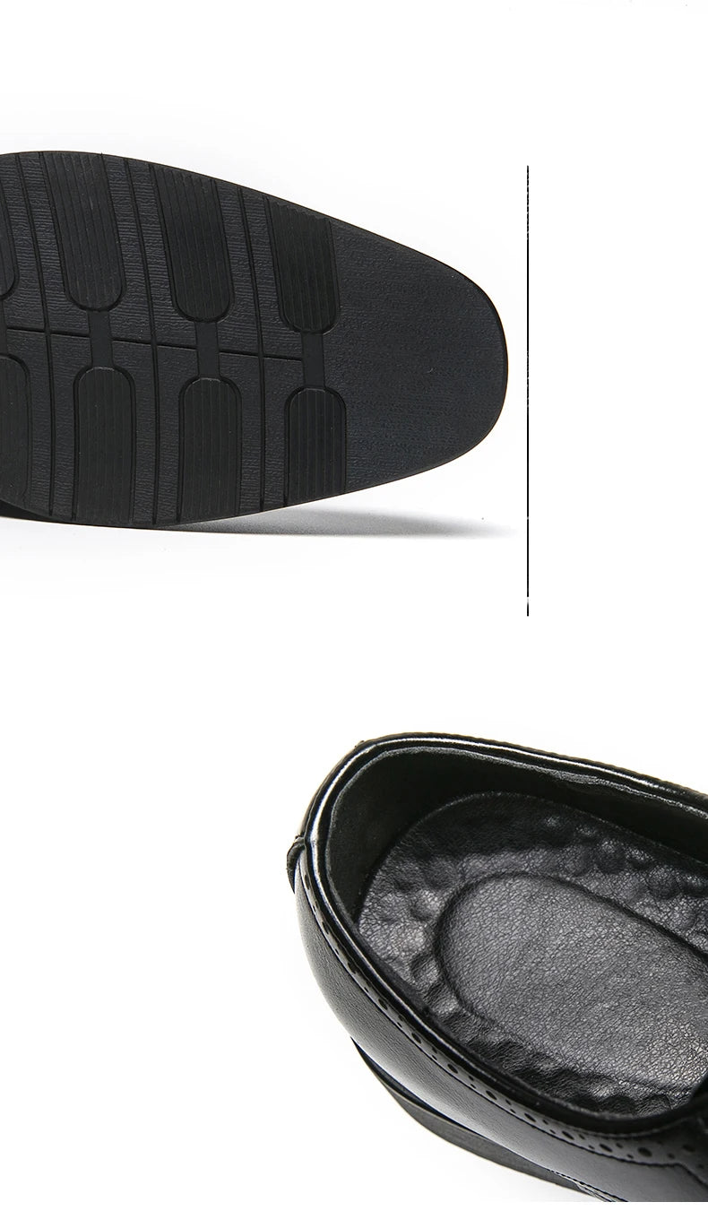 Men’s British Style Leather Shoes – Casual & Formal Footwear