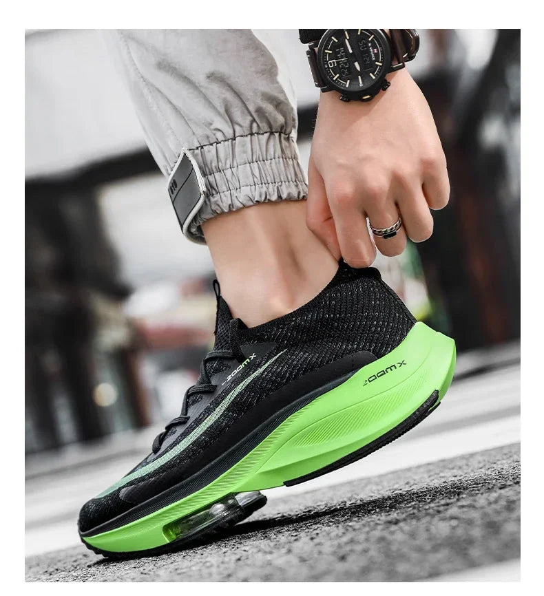 Air Cushion Running Shoes – Lightweight Breathable Sneakers for Men & Women, Marathon & Training Sports Shoes