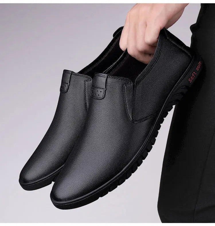 Men’s Classic Leather Dress Shoes – Office & Party Style