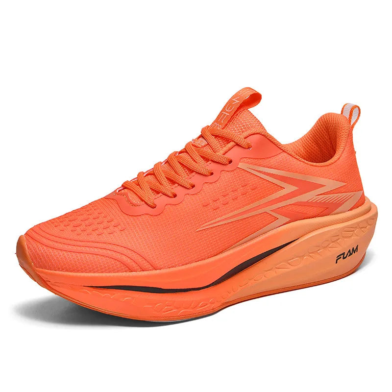 Carbon Plate Running Shoes – Marathon Athletic Sneakers for Men & Women, Lightweight Breathable Sports & Walking Shoes