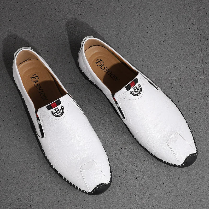 Men’s Daily Business Loafers – Comfortable Lazy Pedal Shoes