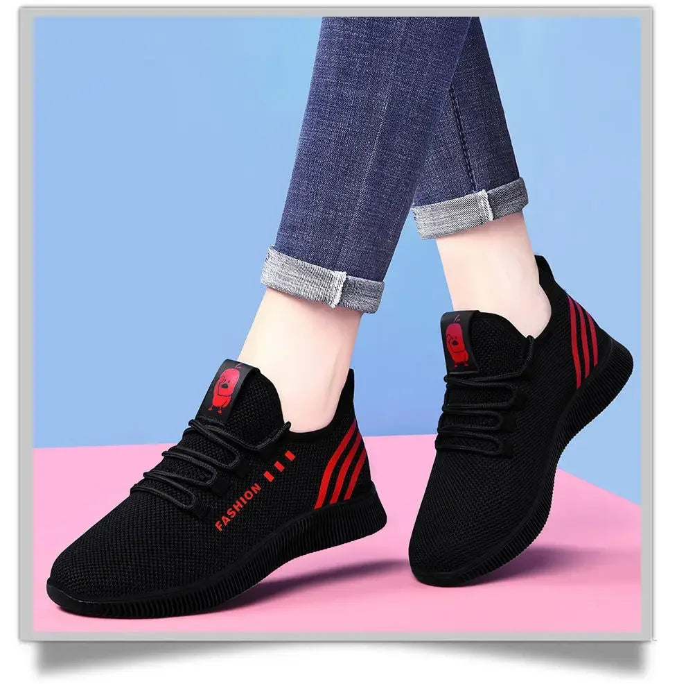 Lightweight Running Shoes – Women’s Breathable Sneakers with Adjustable Fit for Gym, Travel & Work