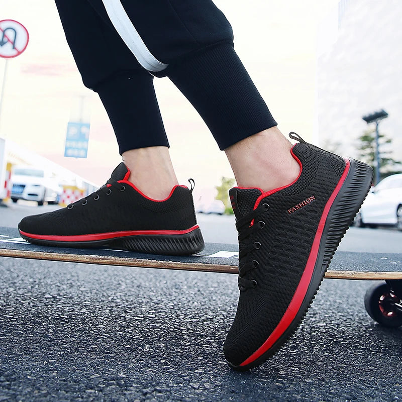 Men’s Breathable Running Shoes – Lightweight Non-Slip Athletic Sneakers for Walking, Gym, Training & Casual Wear