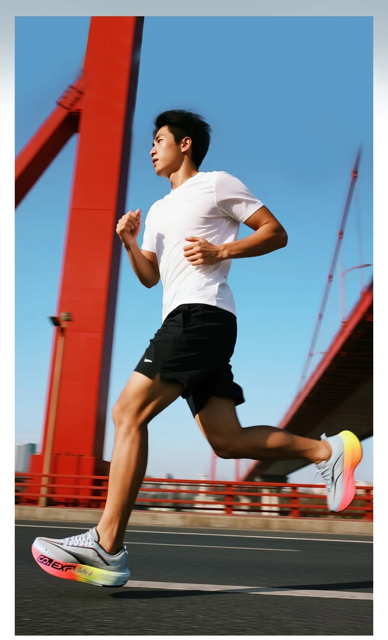 Carbon Plate Running Shoes – Lightweight Marathon Sneakers for Men & Women, Breathable Anti-Slip Athletic Sports Shoes