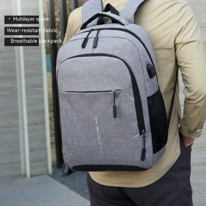 Male & Female BackPack Large Capacity Simple Fashion Travel Student Computer Bag
