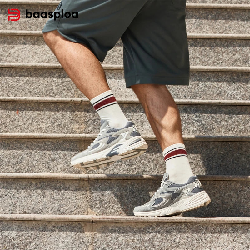 Men’s Running Shoes – Lightweight Breathable Mesh Sneakers for Walking, Training & Outdoor Sports