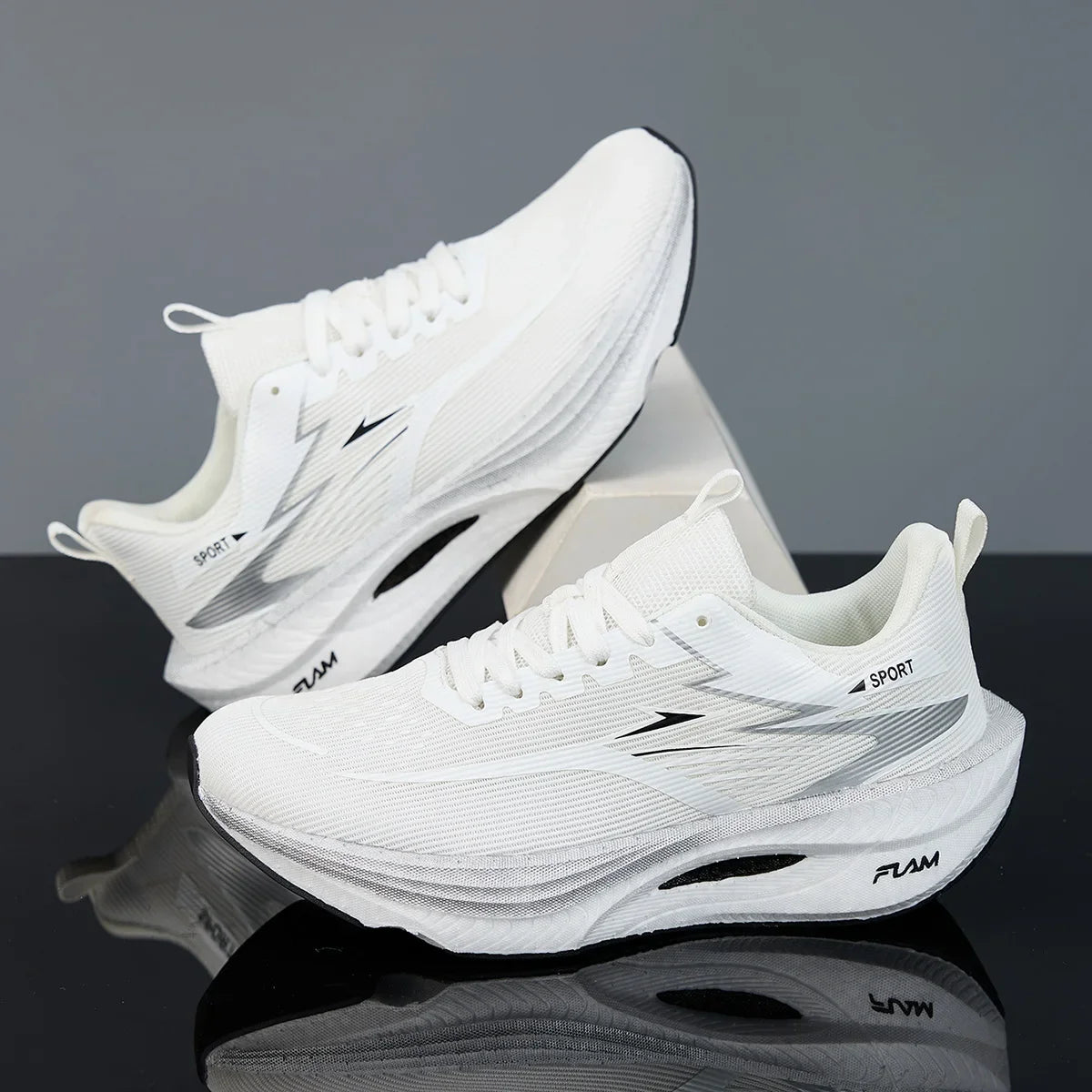 Lightweight Running Shoes – Men’s & Women’s Breathable Non-Slip Sneakers for Marathon, Walking & Outdoor Training