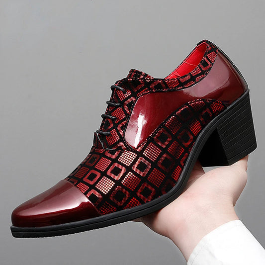 Luxury Men’s Dress Shoes – Pointed Toe Oxford for Parties