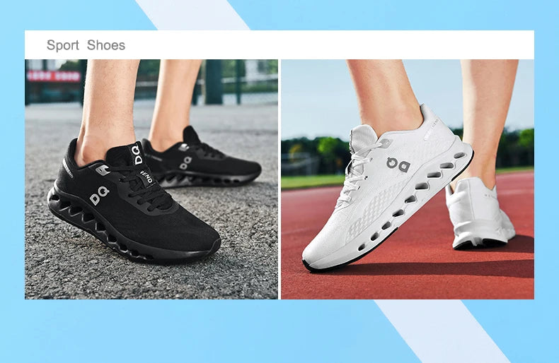 Lightweight Running Shoes – Men’s Breathable Non-Slip Cushioned Sneakers for Jogging, Gym & Fitness Training