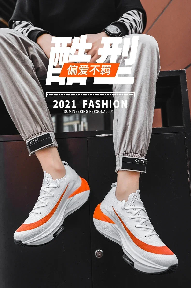 Air Cushion Running Shoes – Lightweight Breathable Sneakers for Men & Women, Marathon & Training Sports Shoes