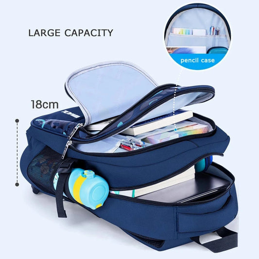 Boys School Backpack – Durable & Spacious for Kids & Teens