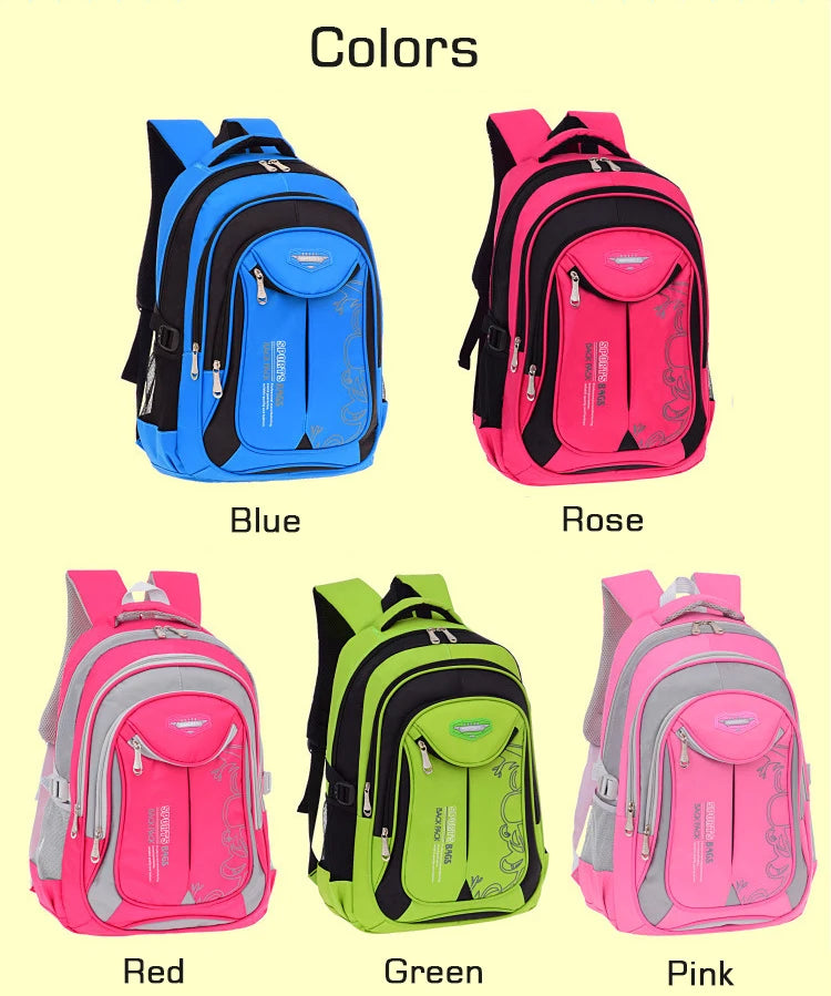 Boys School Backpack – Durable & Spacious for Kids & Teens