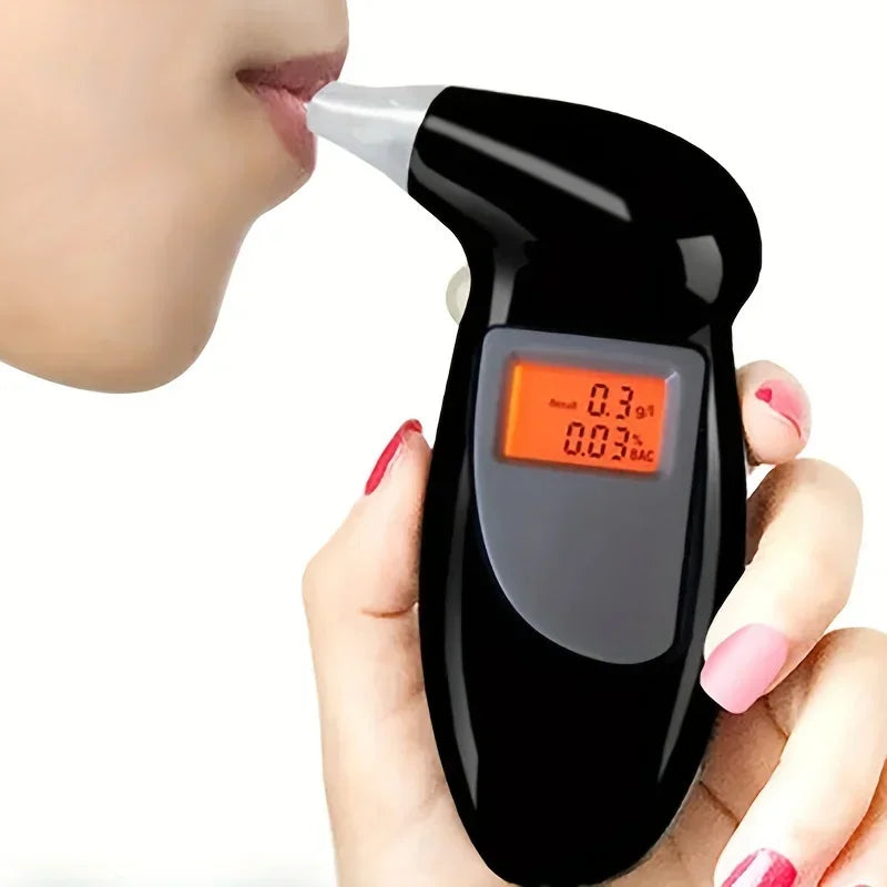 Digital Breath Alcohol Tester – Portable Blood Alcohol Content Analyzer with LCD Display
