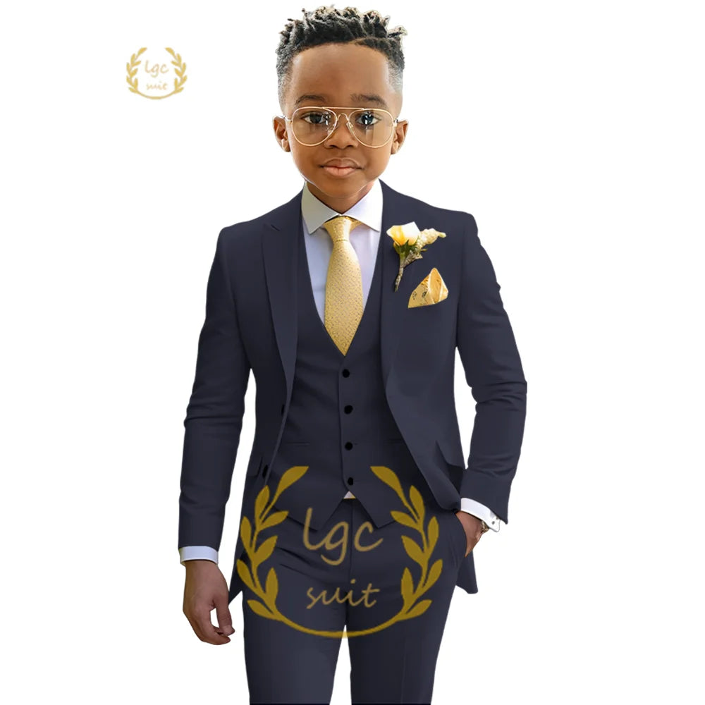 Boys’ Dress Suit – Ivory Wedding & Dinner Ceremony Outfit